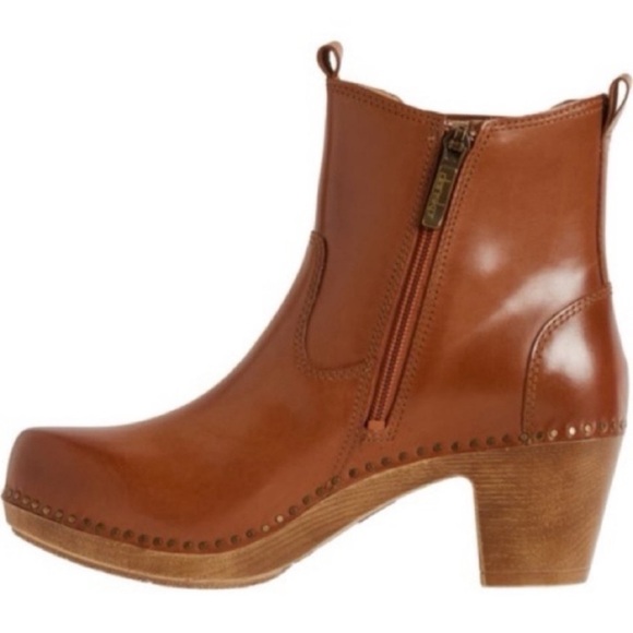 NWT Dansko Shayna Heeled Chelsea Boots Leather Sz 37 (US 6,5-7) - Picture 4 of 12